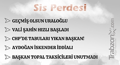 17.01.2025 SİS PERDESİ 