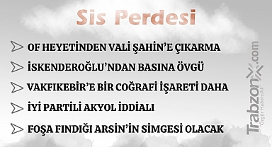 21.01.2025 SİS PERDESİ 