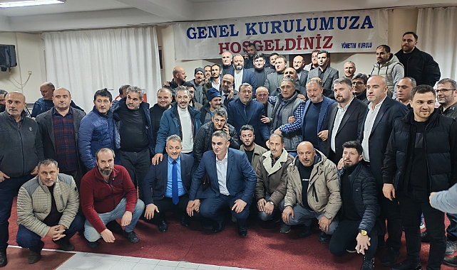 ARAKLI ESNAF ODASININ YENİ BAŞKANI ÖZDERYA