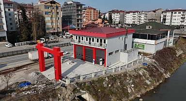 ARAKLI VE ÇARŞIBAŞI İTFAİYE BİNALARI TAMAMLANDI