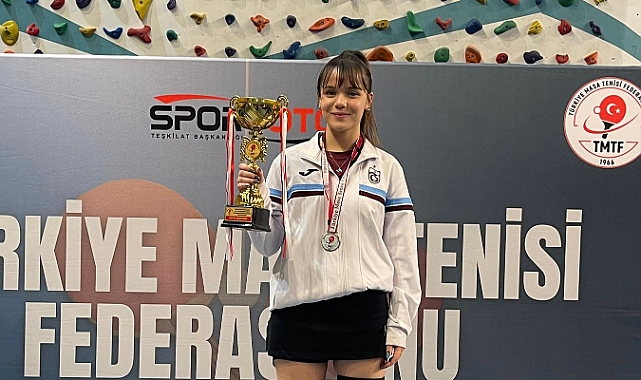 BÜŞRA, TRABZON'UN GURURU... ALTIN MADALYA ALDI 