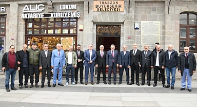 ÇELİKTÜRK'TEN BÜYÜKŞEHİR'E ZİYARET 