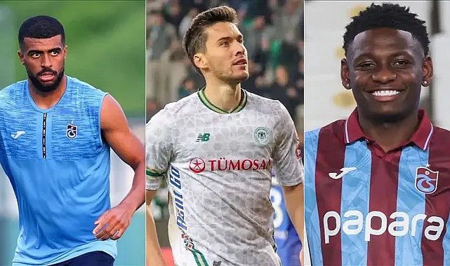 OLAİGBE-BANİYA KONYASPOR'A, UMUT TRABZONSPOR'A!