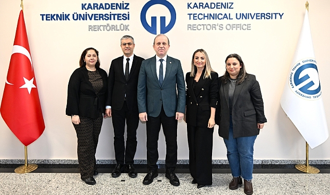 ŞEHİR PLANCILARI ODASINDAN KTÜ'YE ZİYARET... ÇALIŞMALAR MASADA