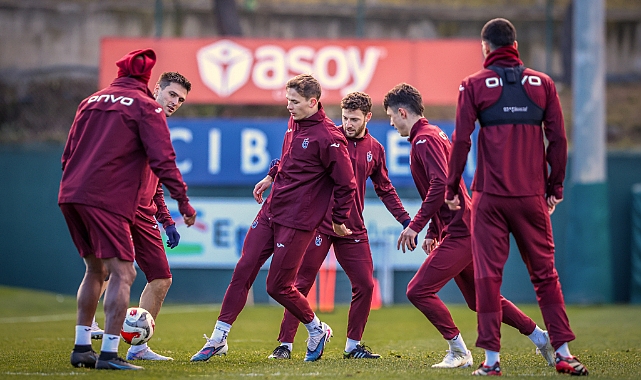 TRABZONSPOR, KOCAELİSPOR MESAİSİNE BAŞLADI