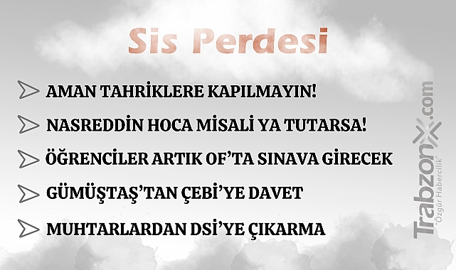 14.02.2026 SİS PERDESİ