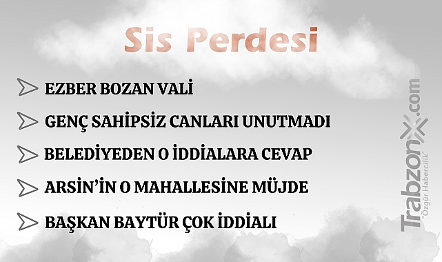 18.02.2026 SİS PERDESİ