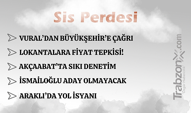 21.02.2026 SİS PERDESİ