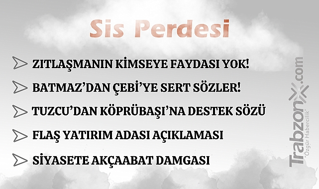 28.02.2026 SİS PERDESİ
