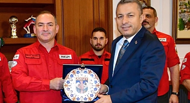 AKUT TRABZON'DAN VALİ ŞAHİN'E ZİYARET