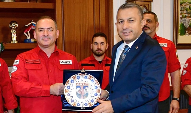 AKUT TRABZON'DAN VALİ ŞAHİN'E ZİYARET