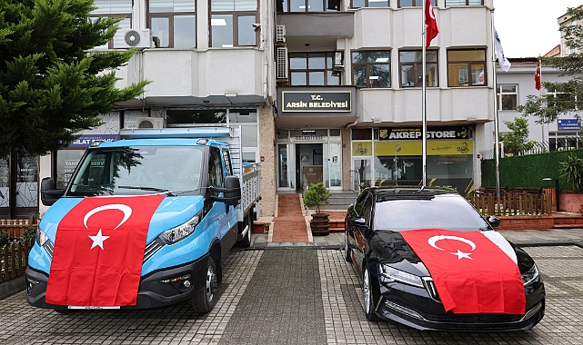 ARSİN BELEDİYESİ'NİN ARAÇ PARKI BÜYÜYOR