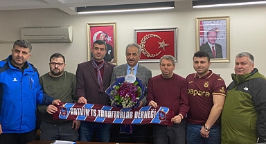 ARTVİN İL ÖZEL İDARESİ GENEL SEKRETERİ BOZ'A “HAYIRLI OLSUN” ZİYARETİ