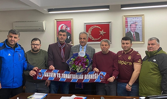 ARTVİN İL ÖZEL İDARESİ GENEL SEKRETERİ BOZ'A “HAYIRLI OLSUN” ZİYARETİ