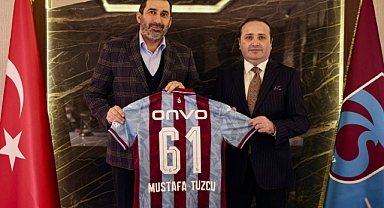 BAKAN YARDIMCISI TUZCU'DAN TRABZONSPOR'A ZİYARET 