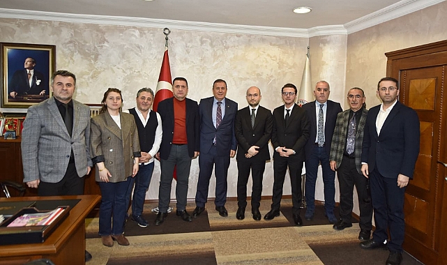 BASIN İLAN KURUMU VE TRABZON BASININDAN TTSO'YA ZİYARET