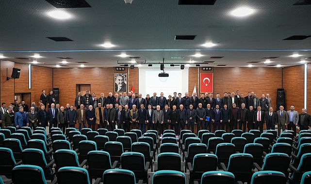 BAŞKAN KAYA'DAN MUHTARLARA MESAJ: HEP BİRLİKTE UYUM İÇİNDE ÇALIŞACAĞIZ