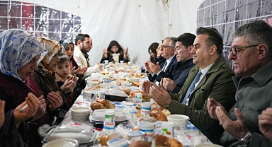 BAŞKAN KAYA, İFTARDA İNÖNÜ MAHALLESİ SAKİNLERİYLE BİR ARAYA GELDİ