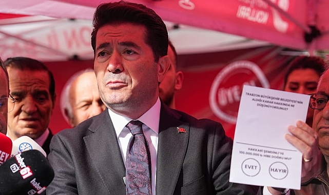 BAŞKAN KAYA: TRABZONLU OLARAK BEN BU KARARA ONAY VERMİYORUM