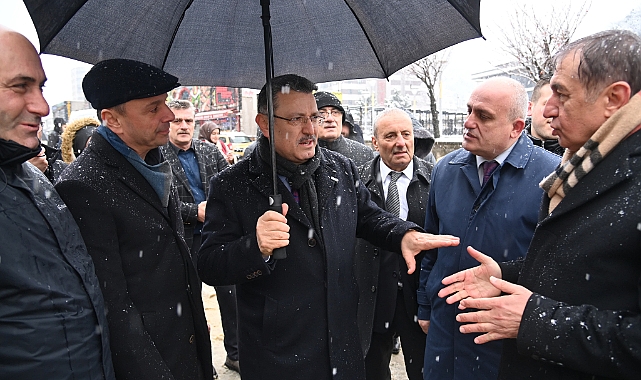 BÜYÜKŞEHİR'DEN MAÇKA'DA ATIK SORUNUNA NEŞTER