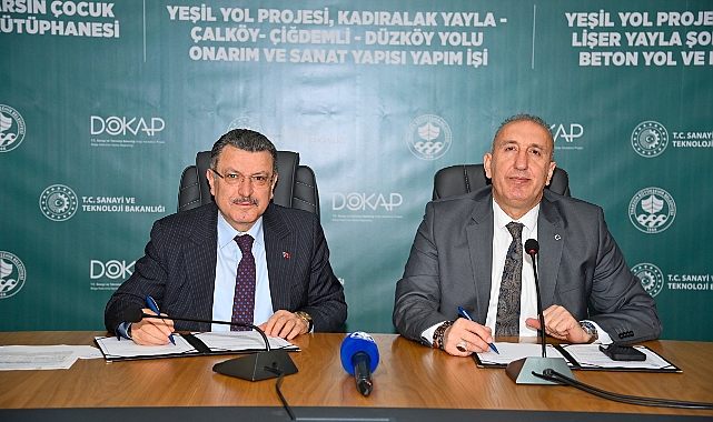 BÜYÜKŞEHİR’İN PROJELERİNE DOKAP’TAN 86,3 MİLYON TL’LİK DESTEK