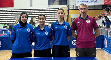 BÜYÜKŞEHİR KADIN MASA TENİSİNDE LİDER