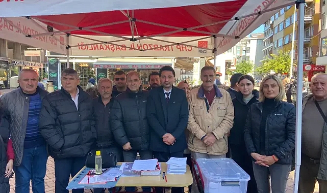 CHP ARAKLI İLÇE ÖRGÜTÜNDEN 100 MİLYON TL TEPKİSİ!