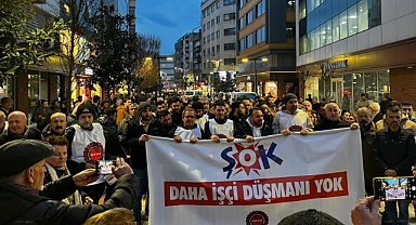 EMEKÇİLER HAK ARAYIŞINDA: ÇALMADIK, ÇIRPMADIK HAKKIMIZI ARIYORUZ