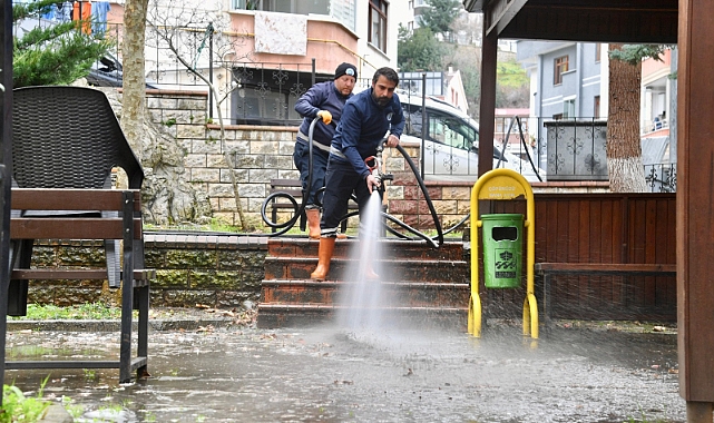 ORTAHİSAR EKİPLERİ İŞBAŞINDA... CAMİLER PIRIL PIRIL 
