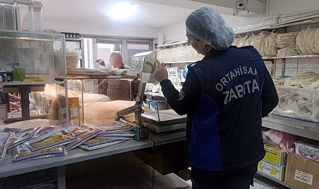 ORTAHİSAR ZABITASINDAN SIKI DENETİM! 