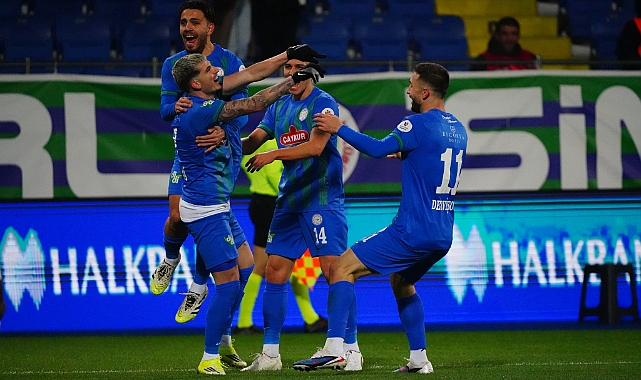 RİZESPOR 7 HAFTA SONRA KAZANDI... RAHAT BİR NEFES ALDILAR