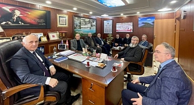 SAADET PARTİSİ'NDEN AKSOY'A HAYIRLI OLSUN ZİYARETİ