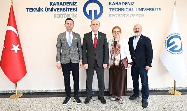 TEV HEYETİNDEN REKTÖR ÇUVALCI'YA ZİYARET    