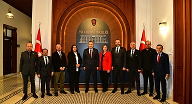 TGC HEYETİNDEN VALİ ŞAHİN'E ZİYARET