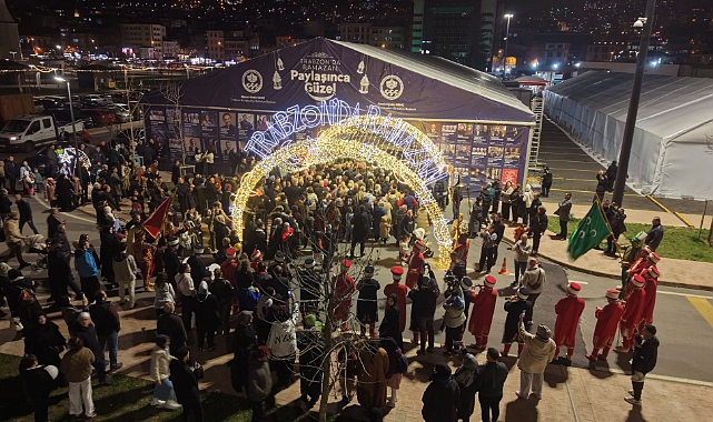 TRABZON'DA RAMAZAN'A COŞKULU KARŞILAMA