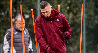 TRABZONSPOR ÇALIŞMALARINA DEVAM ETTİ... ZUBKOV SEVİNCİ 