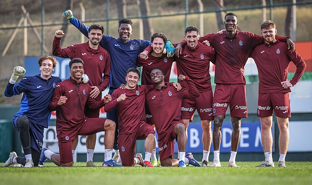 TRABZONSPOR'DA NEŞELİ İDMAN