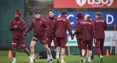 TRABZONSPOR DERBİ MESAİSİNE BAŞLADI... SAVİC MÜJDESİ