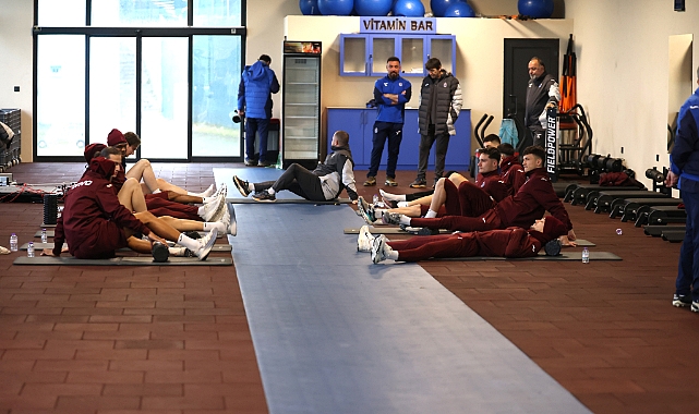 TRABZONSPOR, SAMSUN MESAİSİNE BAŞLADI 