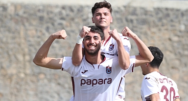 TRABZONSPOR'UN GENÇLERİ 3 PUANI 3 GOLLE ALDI 