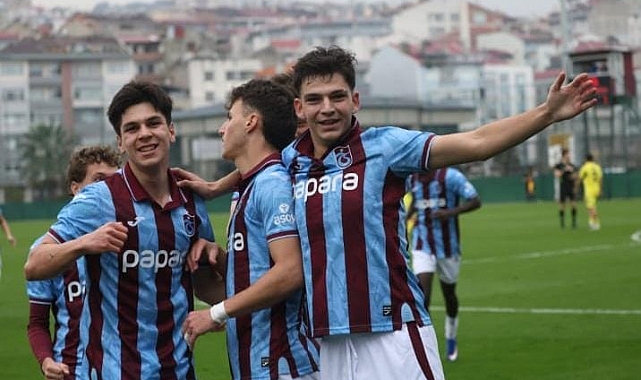 TRABZONSPOR'UN GENÇLERİ, KANARYA'YI DEVİRDİ