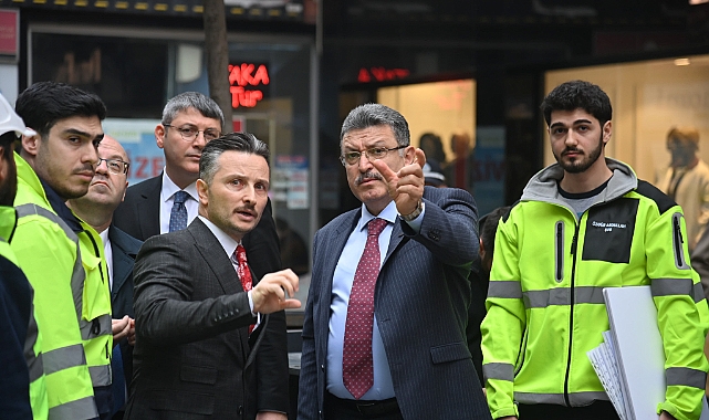 UZUNSOKAK YENİ YÜZÜNE KAVUŞUYOR