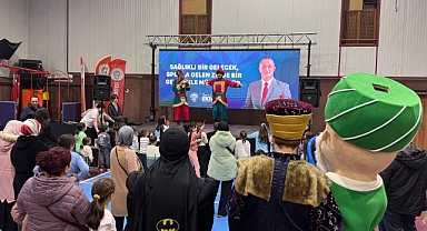 AKÇAABAT BELEDİYESİ’NDEN ÇOCUKLARA ARA TATİL ŞENLİĞİ