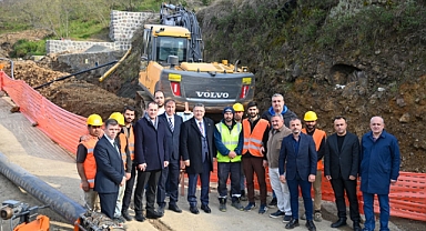 AKÇAABAT'TA İÇME SUYU ALTYAPISI GÜÇLENİYOR