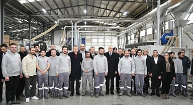 BAKAN IŞIKHAN ŞİNİK OSB'DE İNCELEMELERDE BULUNDU