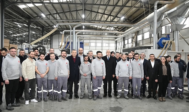 BAKAN IŞIKHAN ŞİNİK OSB'DE İNCELEMELERDE BULUNDU