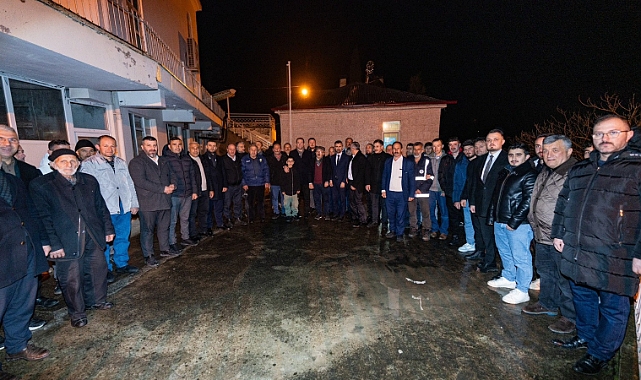 BAŞKAN EKİM HER AKŞAM FARKLI BİR MAHALLEDE 