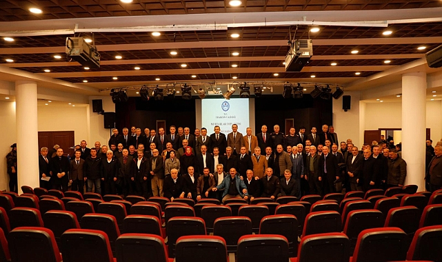 BAŞKAN EKİM: “MUHTARLARIMIZLA GÜÇLÜ İLETİŞİM İÇİNDE ÇALIŞIYORUZ”