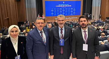 BAŞKAN GENÇ AK PARTİ TRABZON TEŞKİLATINI TEBRİK ETTİ