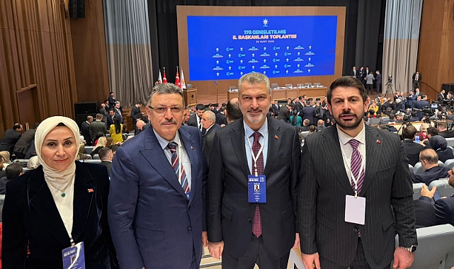 BAŞKAN GENÇ AK PARTİ TRABZON TEŞKİLATINI TEBRİK ETTİ